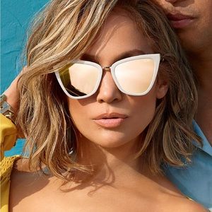 Quay X JLO Reina Pearl Sunglasses